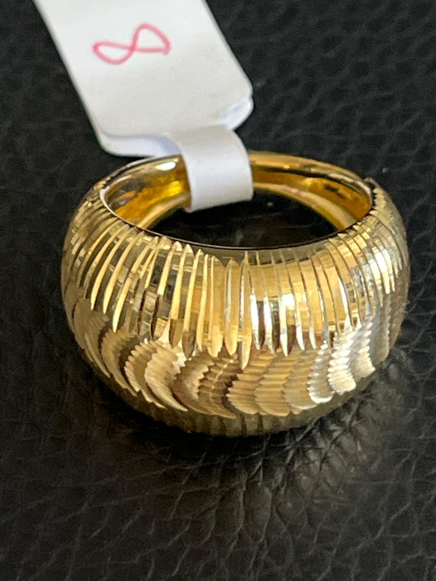Real 10k gold lady ring, size 8