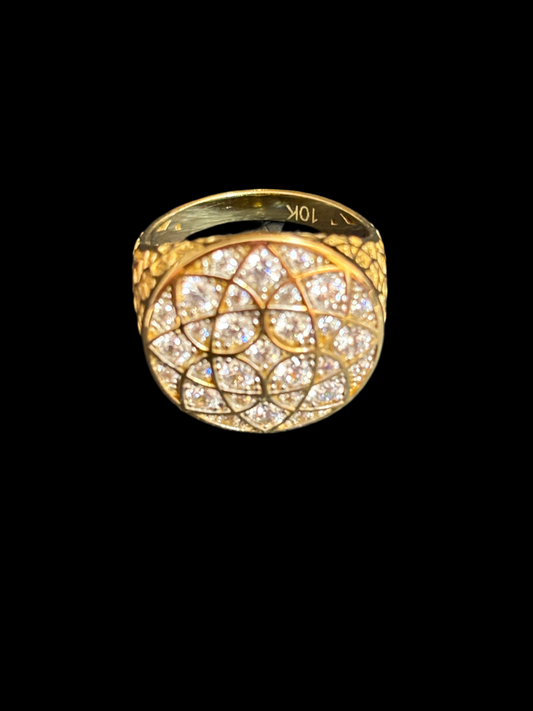 Men's ring size 10 real 10k gold