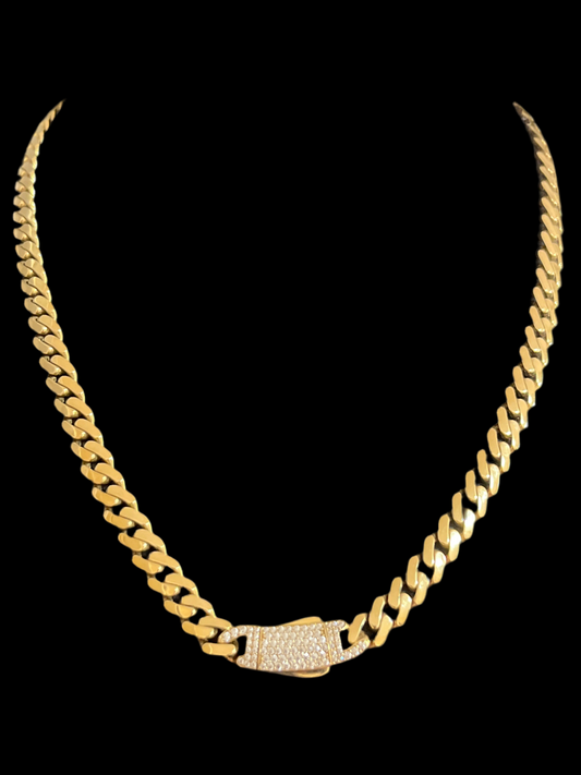 Real 10k gold chain, size 16