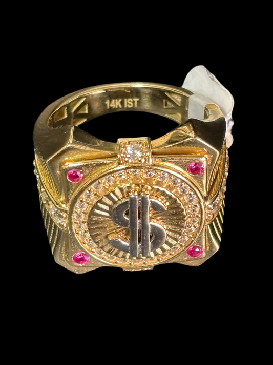 14k real gold ring size 11