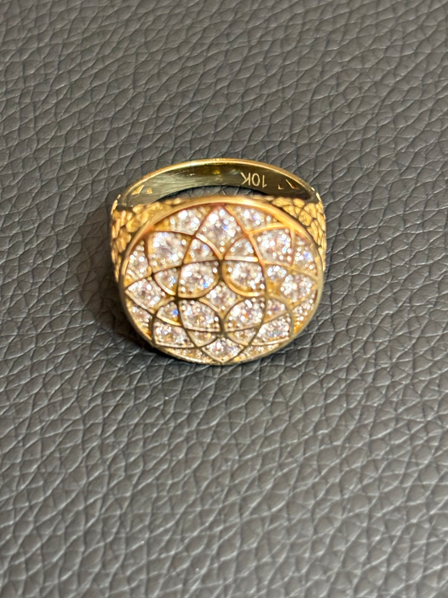 Men's ring size 10 real 10k gold