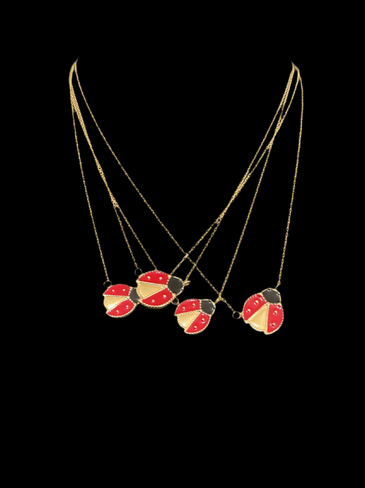 Chain with its charm included size 18 adjustable to 16 gold 10k real
