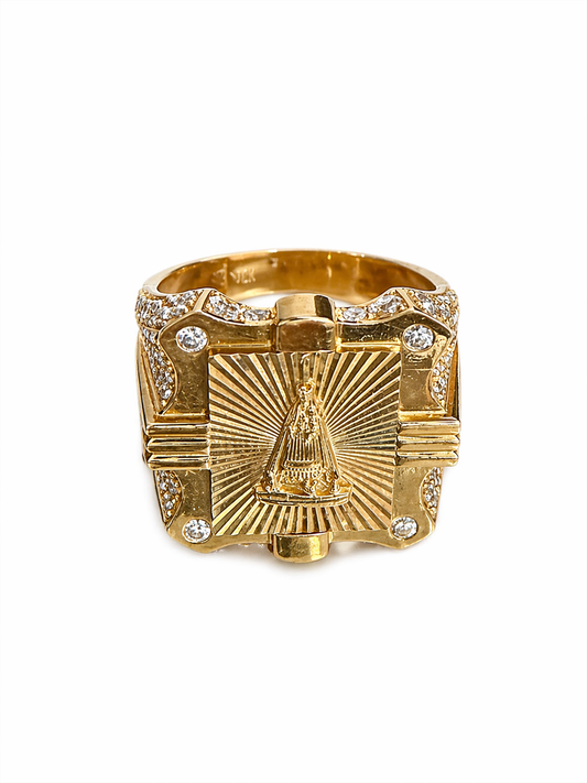 10K Real Gold Men’s Ring – Size 12 ✨