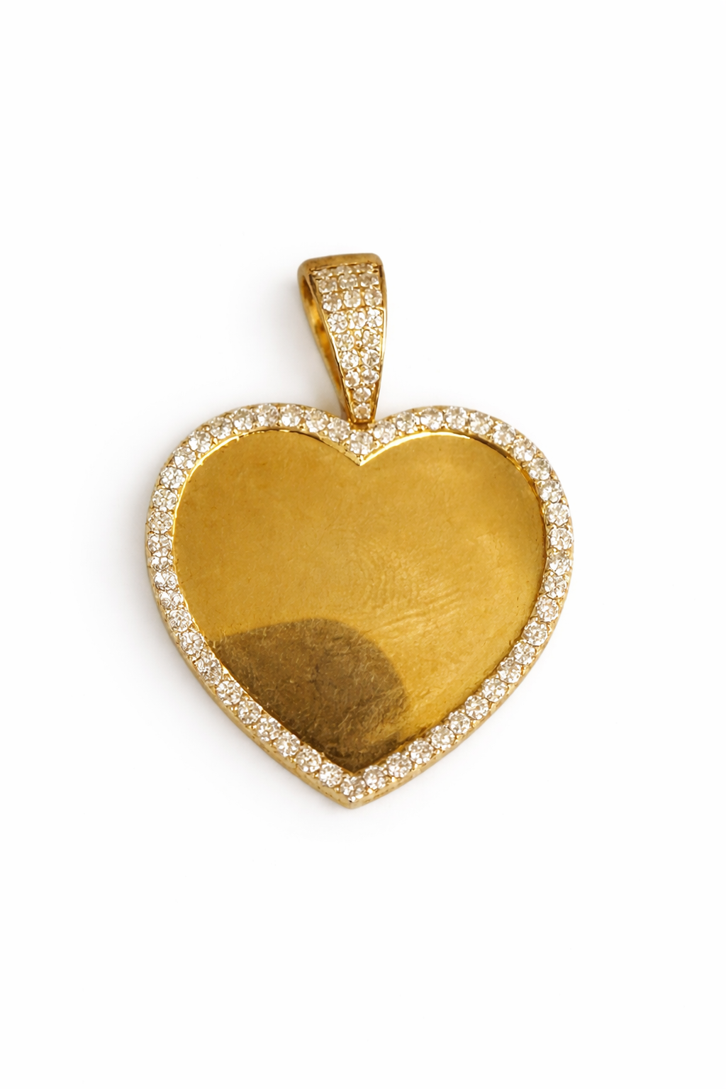 Personalized charms with photo inside 10k real