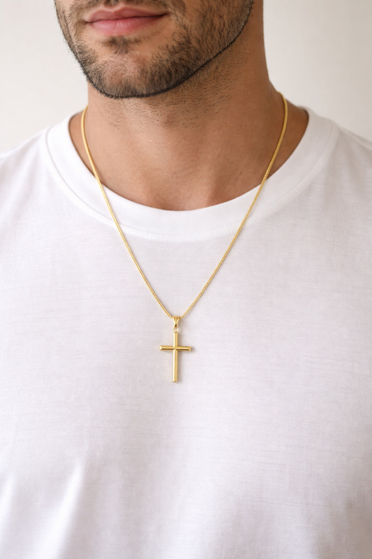 Beautiful chain for men and women size 22 of 2 mm model frank gold 10k real