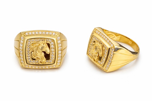 Beautiful men’s ring in real 10K gold ✨💍
Size 11