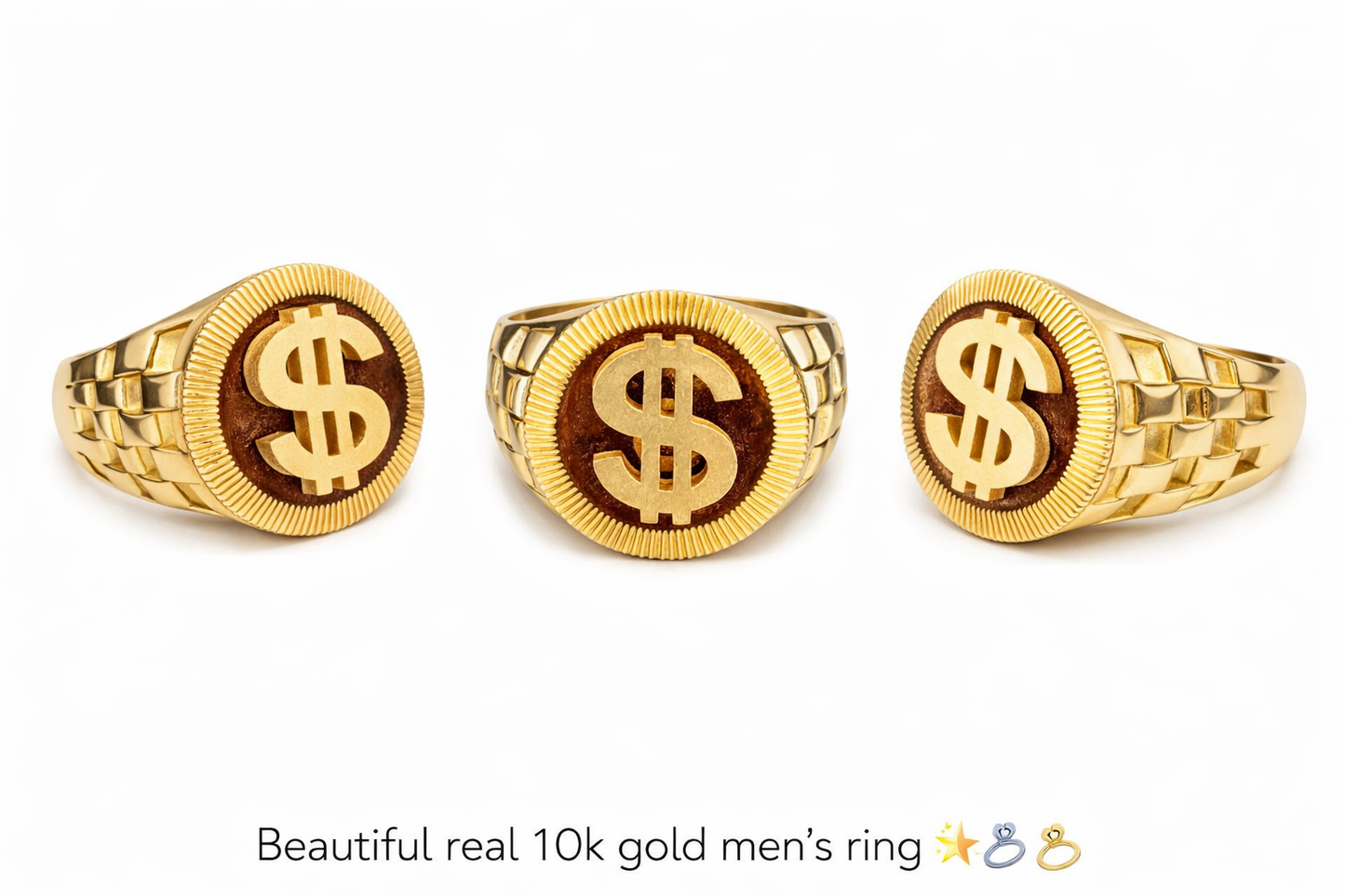 Beautiful real 10K gold men’s ring ✨💍
Size 9.5